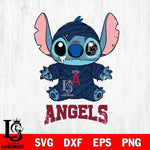 Los Angeles Angels Stitch Mummy Svg Eps Dxf Png File, MLB svg, Digital Download, Instant Download