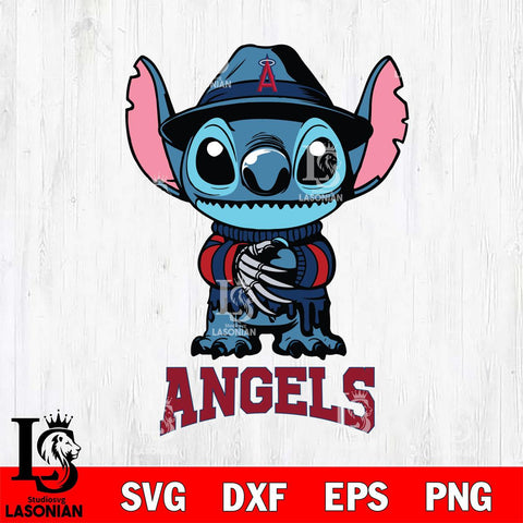 Los Angeles Angels Stitich Freddy Krueger Svg Eps Dxf Png File, MLB svg, Digital Download, Instant Download