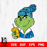 Los Angeles Chargers Boujee Grinch 3 Svg Eps Dxf Png File, Digital Download, Instant Download