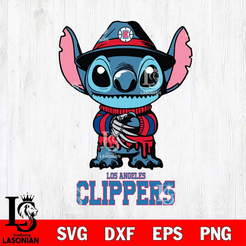 Los Angeles Clippers Stitich Freddy Krueger Svg Eps Dxf Png File, NBA svg, Digital Download, Instant Download