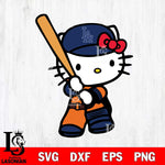 Los Angeles Dodgers Hello Kitty sport Svg Eps Dxf Png File, Digital Download, Instant Download