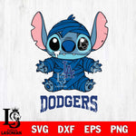 Los Angeles Dodgers Stitch Mummy Svg Eps Dxf Png File, MLB svg, Digital Download, Instant Download