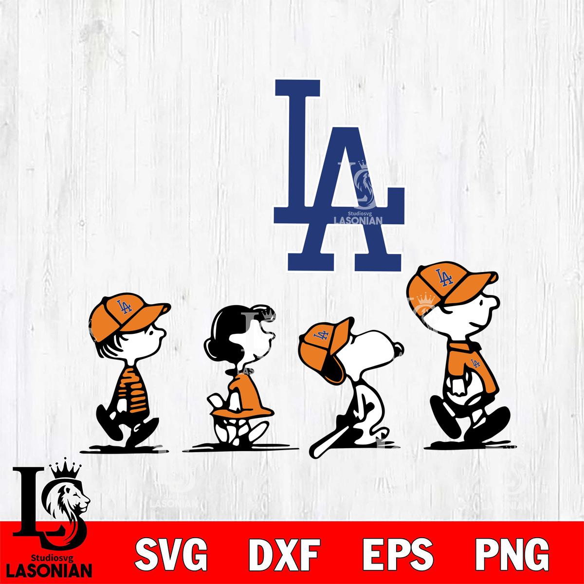 Los Angeles Dodgers snoopy – lasoniansvg