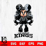 Los Angeles Kings Beauty Minnie Mouse Svg Eps Dxf Png File, Digital Download, Instant Download