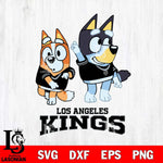 Los Angeles Kings Bluey Chilli Mode Dance Svg Eps Dxf Png File, Digital Download, Instant Download