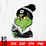 Los Angeles Kings Boujee Grinch Svg Eps Dxf Png File, Digital Download, Instant Download