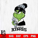 Los Angeles Kings Grinch Bougie Leopard Svg Eps Dxf Png File, Digital Download, Instant Download