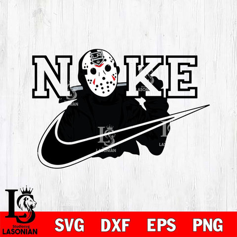 Los Angeles Kings Jason Voorhees Nike Svg Eps Dxf Png File, Digital Download, Instant Download