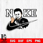 Los Angeles Kings Michael Myers Nike Svg Eps Dxf Png File, Digital Download, Instant Download