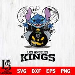 Los Angeles Kings Stitch Horror Halloween Svg Eps Dxf Png File, Digital Download, Instant Download