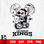 Los Angeles Kings Stitch Jigsaws Halloween Svg Eps Dxf Png File, Digital Download, Instant Download