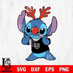 Los Angeles Kings Stitch Reindeer Svg Eps Dxf Png File, Digital Download, Instant Download