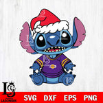 Los Angeles Lakers Baby Stitch Christmas Svg Dxf Eps Png file, Digital download,Clipart, Cut Files Cricut , Silhouette