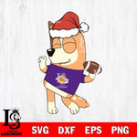 Los Angeles Lakers Bluey Chilli Christmas Svg Eps Dxf Png File, Digital Download, Instant Download