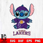 Los Angeles Lakers Stitch Mummy Svg Eps Dxf Png File, NBA svg, Digital Download, Instant Download