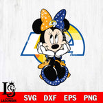 Los Angeles Rams Cute Minnie Mouse