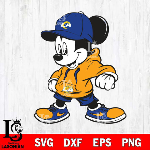 Los Angeles Rams mickey mouse NFL