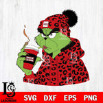 Louisiana Ragin' Cajuns Boujee Grinch 8 Svg Eps Dxf Png File, Digital Download, Instant Download