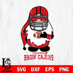 Louisiana Ragin' Cajuns Gnomes Christmas Svg Eps Dxf Png File, Digital Download, Instant Download