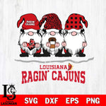 Louisiana Ragin' Cajuns Gnomes Coffee Svg Eps Dxf Png File, Digital Download, Instant Download