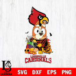 Louisville Cardinals Bluey Halloween NCAA Svg Eps Dxf Png File, Digital Download, Instant Download