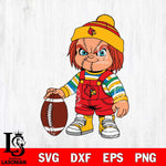 Louisville Cardinals Chucky Horror 6 Svg Eps Dxf Png File, NCAA svg, Digital Download, Instant Download