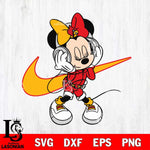 Louisville Cardinals Cute Minnie Mouse Dancing Svg Eps Dxf Png File, NCAA svg, Digital Download, Instant Download