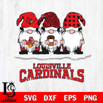 Louisville Cardinals Gnomes Coffee Svg Eps Dxf Png File, Digital Download, Instant Download