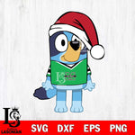 Marshall Thundering Herd Bluey Dog Christmas Svg Eps Dxf Png File, Digital Download, Instant Download