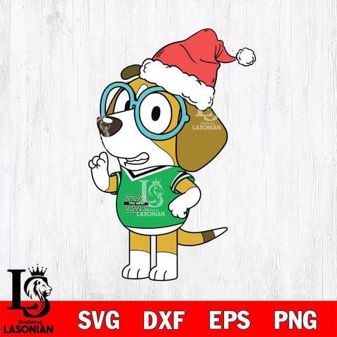 Marshall Thundering Herd Bluey Honey Christmas Svg Eps Dxf Png File, Digital Download, Instant Download