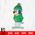 Marshall Thundering Herd Bluey Hoodie rugby Svg Eps Dxf Png File, Digital Download ,Instant Download, Cricut File