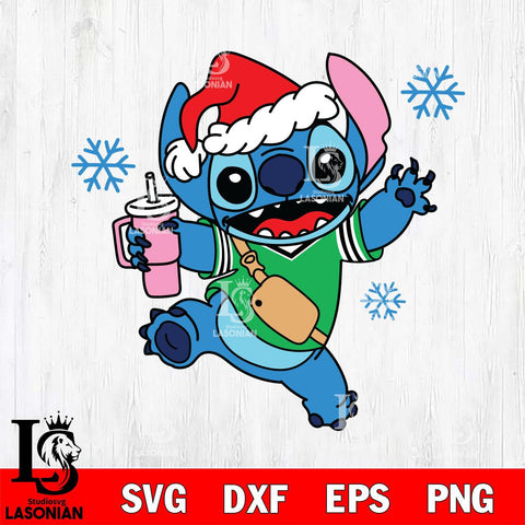 Marshall Thundering Herd Christmas Stitch With Tumbler Svg Eps Dxf Png File, Digital Download, Instant Download