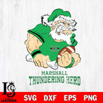 Marshall Thundering Herd Santa Claus Angry Svg dxf eps png pdf file,NCAA svg,Digital Download,Cricut file