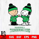 Marshall Thundering Herd Snoopy Sport 9 Svg Eps Dxf Png File, Digital Download