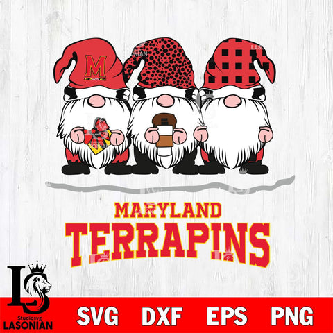 Maryland Terrapins Gnomes Coffee Svg Eps Dxf Png File, Digital Download, Instant Download