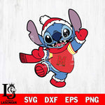 Maryland Terrapins Stitch Disney Christmas Svg Eps Dxf Png File, Digital Download, Instant Download