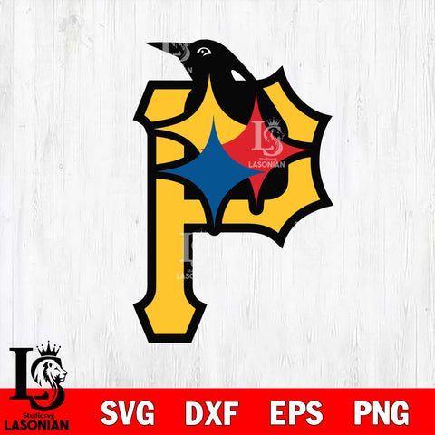 Penguins Steelers Pirates 2 Svg Eps Dxf Png File, Digital Download, Instant Download