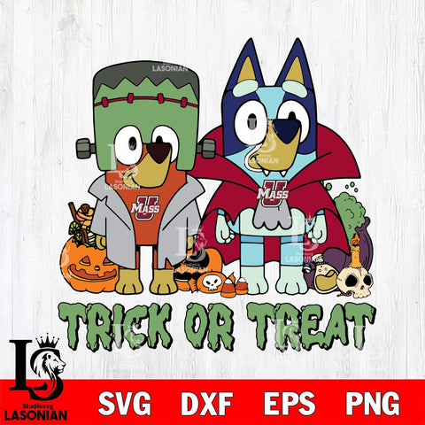 Massachusetts Minutemen Bluey Halloween Trick or Treat Svg Eps Dxf Png File, Digital Download, Instant Download