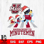 Massachusetts Minutemen Christmas Family Bluey Walking Cut Files,Bluey Cricut,Christmas Svg , Bluey svg , Digital Download, dxf eps png pdf file