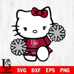 Massachusetts Minutemen Hello Kitty sport 4 Svg Eps Dxf Png File, NCAA svg, Digital Download, Instant Download