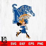 Memphis Tigers Fancy Minnie Svg Eps Dxf Png File, Digital Download, Instant Download