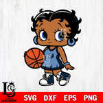 Memphis Grizzlies Betty Boop NBA 4 Svg Eps Dxf Png File, NBA svg, Digital Download, Instant Download