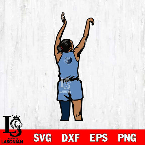 Memphis Grizzlies Girl Basketball Svg Eps Dxf Png File, Digital Download, Instant Download