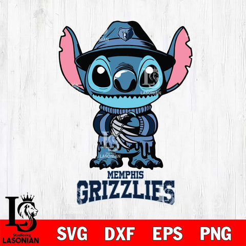 Memphis Grizzlies Stitich Freddy Krueger Svg Eps Dxf Png File, NBA svg, Digital Download, Instant Download