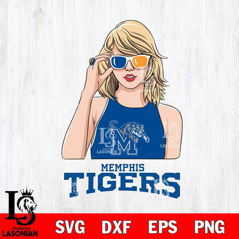 Memphis Tigers And Taylor Swift Fan Svg Eps Dxf Png File, Digital Download, Instant Download