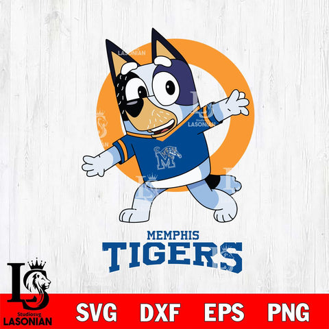 Memphis Tigers Bandit Heeler Rugby Svg Eps Dxf Png File, Digital Download ,Instant Download, Cricut File