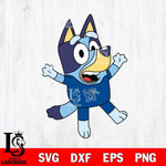 Memphis Tigers Bluey 3 Svg Eps Dxf Png File, Digital Download, Instant Download