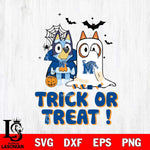 Memphis Tigers Bluey Trick or Treat Halloween Svg Eps Dxf Png File, Digital Download, Instant Download