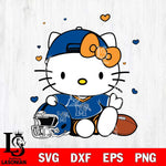 Memphis Tigers Cute Hello Kitty Football Svg Eps Dxf Png File, NCAA svg, Digital Download, Instant Download