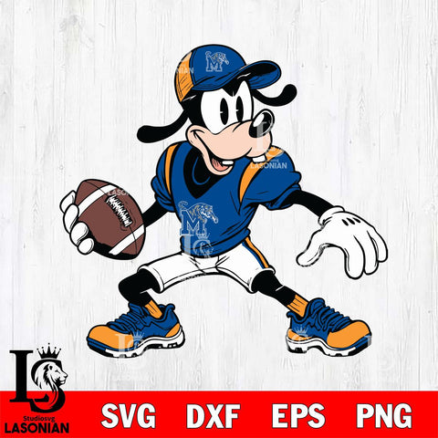 Memphis Tigers Goofy Svg Eps Dxf Png File, NCAA svg, Digital Download, Instant Download